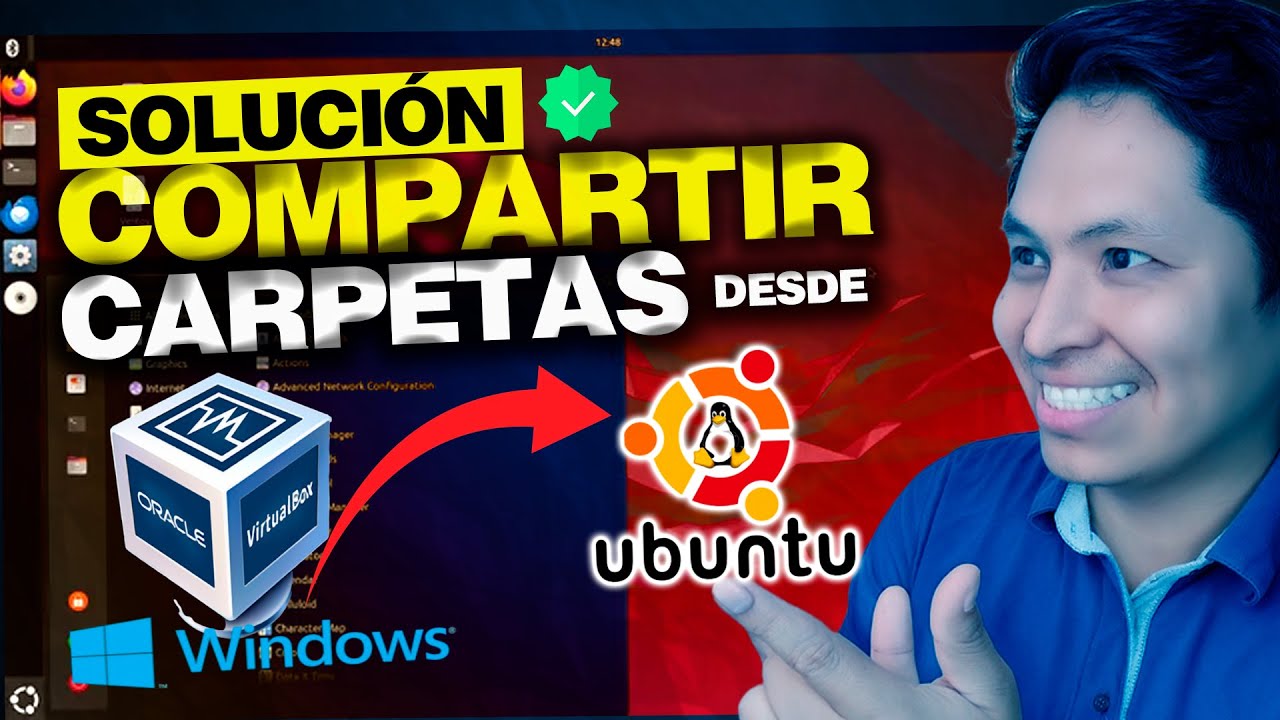 Cómo compartir carpetas entre Windows y Ubuntu en VirtualBox